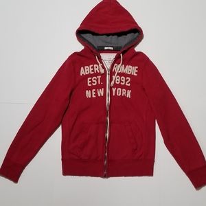 Abercrombie & Fitch vintage muscle zip hoodie